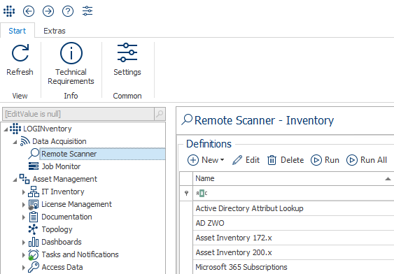 How to register RemoteScan per connected client